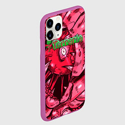 Чехол iPhone 11 Pro матовый Terraria Террария Z, цвет: 3D-фиолетовый — фото 2