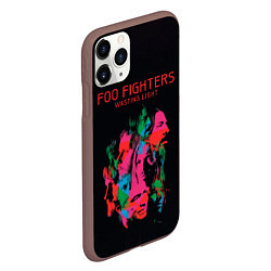 Чехол iPhone 11 Pro матовый Wasting Light - Foo Fighters, цвет: 3D-коричневый — фото 2