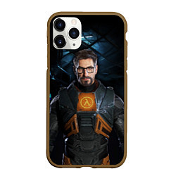 Чехол iPhone 11 Pro матовый HL Alyx, цвет: 3D-коричневый