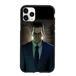 Чехол iPhone 11 Pro матовый Gman, цвет: 3D-черный