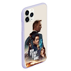 Чехол iPhone 11 Pro матовый Не Время Умирать Бонд 007, цвет: 3D-светло-сиреневый — фото 2