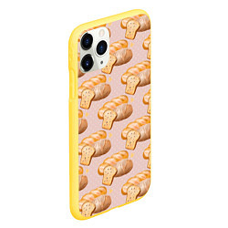 Чехол iPhone 11 Pro матовый Выпечка - хлеб, цвет: 3D-желтый — фото 2