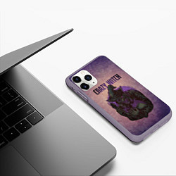 Чехол iPhone 11 Pro матовый Crazy Witch, цвет: 3D-серый — фото 2