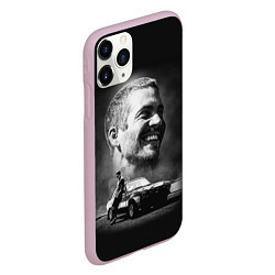 Чехол iPhone 11 Pro матовый Paul Walker, цвет: 3D-розовый — фото 2