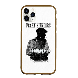 Чехол iPhone 11 Pro матовый Thomas Shelby Peaky Blinders, цвет: 3D-коричневый