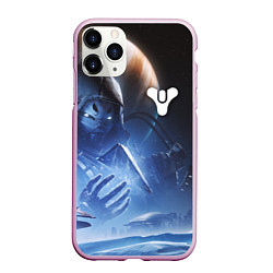 Чехол iPhone 11 Pro матовый DESTINY 2 ЛЕДЯНОЙ МАРС ТАЙНЫЙ ГЕРОЙ, цвет: 3D-розовый