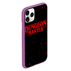 Чехол iPhone 11 Pro матовый DUNGEON MASTER BLOOD ГАЧИМУЧИ, цвет: 3D-фиолетовый — фото 2