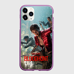 Чехол iPhone 11 Pro матовый Vampire: The Masquerade - Bloodhunt, цвет: 3D-фиолетовый