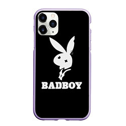 Чехол iPhone 11 Pro матовый BAD BOY секси, цвет: 3D-светло-сиреневый