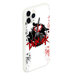 Чехол iPhone 11 Pro матовый BERSERK LOGO БЕРСЕРК, цвет: 3D-белый — фото 2