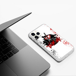 Чехол iPhone 11 Pro матовый BERSERK LOGO БЕРСЕРК, цвет: 3D-белый — фото 2