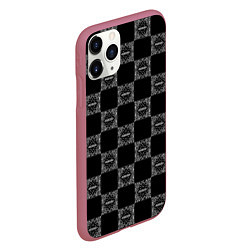 Чехол iPhone 11 Pro матовый KIZARU x BIG BABY TAPE BANDANA, цвет: 3D-малиновый — фото 2