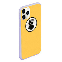 Чехол iPhone 11 Pro матовый Имперские кулаки цвет легиона 7, цвет: 3D-светло-сиреневый — фото 2