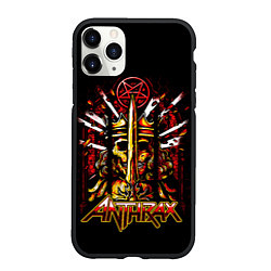 Чехол iPhone 11 Pro матовый Anthrax - For All Kings, цвет: 3D-черный