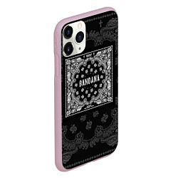 Чехол iPhone 11 Pro матовый Big Baby Tape x Kizaru: BANDANA, цвет: 3D-розовый — фото 2