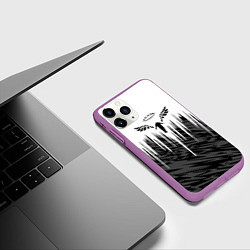 Чехол iPhone 11 Pro матовый Tokyo Revengers: Valhalla, цвет: 3D-фиолетовый — фото 2