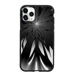Чехол iPhone 11 Pro матовый Абстракция 353-3, цвет: 3D-черный