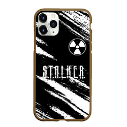 Чехол iPhone 11 Pro матовый S T A L K E R 2: Тени Чернобыля, цвет: 3D-коричневый