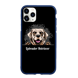 Чехол iPhone 11 Pro матовый Лабрадор-Ретривер Labrador Retriever
