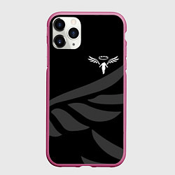 Чехол iPhone 11 Pro матовый WALHALLA TEAM LOGO ТОКИЙСКИЕ МСТИТЕЛИ, цвет: 3D-малиновый