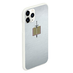 Чехол iPhone 11 Pro матовый Серые Рыцари цвет ордена, цвет: 3D-белый — фото 2