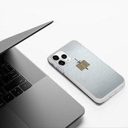 Чехол iPhone 11 Pro матовый Серые Рыцари цвет ордена, цвет: 3D-белый — фото 2