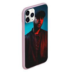 Чехол iPhone 11 Pro матовый Jeembo boy, цвет: 3D-розовый — фото 2