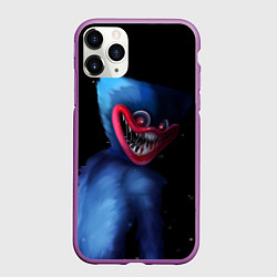 Чехол iPhone 11 Pro матовый Poppy Playtime, цвет: 3D-фиолетовый