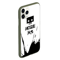 Чехол iPhone 11 Pro матовый Noize MC Нойз МС 1, цвет: 3D-темно-зеленый — фото 2
