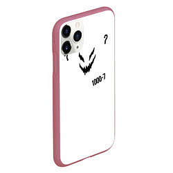Чехол iPhone 11 Pro матовый Zxc 1000-7, цвет: 3D-малиновый — фото 2