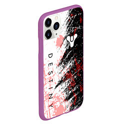 Чехол iPhone 11 Pro матовый Destiny Кровавые пятна, цвет: 3D-фиолетовый — фото 2