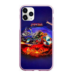 Чехол iPhone 11 Pro матовый Painkiller - Judas Priest, цвет: 3D-розовый