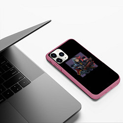 Чехол iPhone 11 Pro матовый Сестра битвы sorroritas, цвет: 3D-малиновый — фото 2