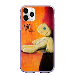 Чехол iPhone 11 Pro матовый Issues - Korn, цвет: 3D-светло-сиреневый