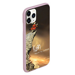 Чехол iPhone 11 Pro матовый Follow the Leader - Korn, цвет: 3D-розовый — фото 2