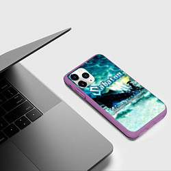 Чехол iPhone 11 Pro матовый World War Live: Battle of the Baltic Sea - Sabaton, цвет: 3D-фиолетовый — фото 2