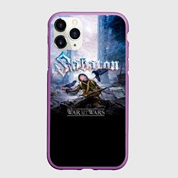 Чехол iPhone 11 Pro матовый The War to End All Wars - Sabaton, цвет: 3D-фиолетовый