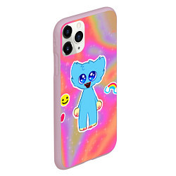 Чехол iPhone 11 Pro матовый POPPY PLAYTIME - МАЛЫШ ХАГГИ ВАГГИ, цвет: 3D-розовый — фото 2