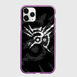 Чехол iPhone 11 Pro матовый DISHONORED КОРВО АТАНО МЕТКА, КЛЕЙМО ЧУЖОГО, цвет: 3D-фиолетовый