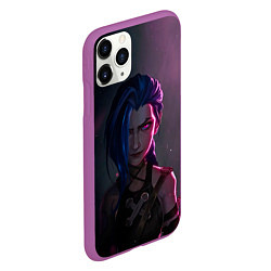 Чехол iPhone 11 Pro матовый Evil Jinx, цвет: 3D-фиолетовый — фото 2