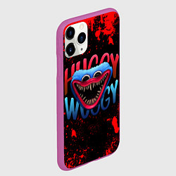 Чехол iPhone 11 Pro матовый ХАГИ ВАГИ POPPY PLAYTIME, цвет: 3D-фиолетовый — фото 2