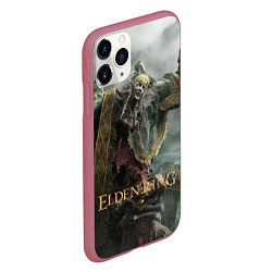 Чехол iPhone 11 Pro матовый Elden Ring - Ведьма, цвет: 3D-малиновый — фото 2