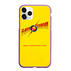 Чехол iPhone 11 Pro матовый Flash Gordon - Queen, цвет: 3D-фиолетовый