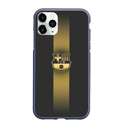 Чехол iPhone 11 Pro матовый Barcelona Gold-Graphite Theme, цвет: 3D-серый