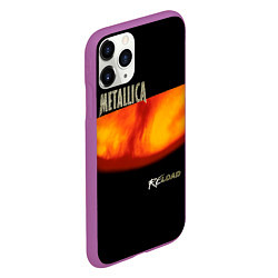 Чехол iPhone 11 Pro матовый Metallica ReLoad, цвет: 3D-фиолетовый — фото 2