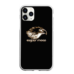 Чехол iPhone 11 Pro матовый Eagles mood, цвет: 3D-белый