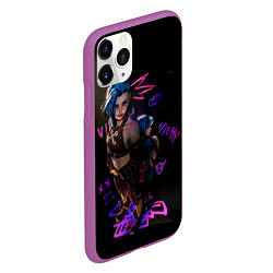 Чехол iPhone 11 Pro матовый My enemy, цвет: 3D-фиолетовый — фото 2