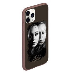 Чехол iPhone 11 Pro матовый Mirage Adele, цвет: 3D-коричневый — фото 2