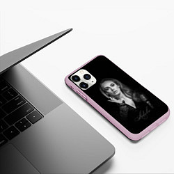 Чехол iPhone 11 Pro матовый Adele Icon, цвет: 3D-розовый — фото 2