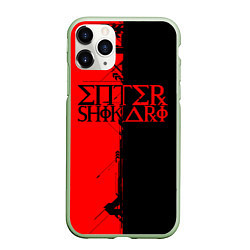 Чехол iPhone 11 Pro матовый Enter shikari Cyber